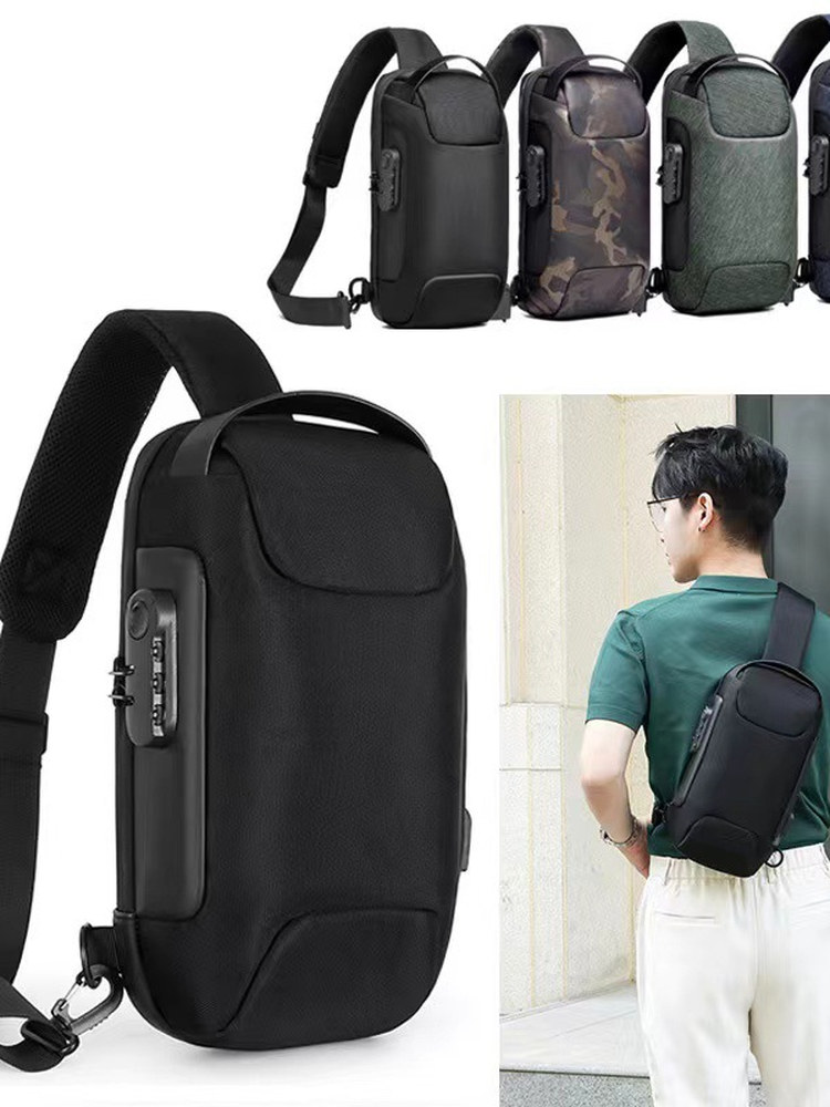 Motorcycle Gear Backpack - حقيبة صدرية متعددة الوظائف ذات سعة