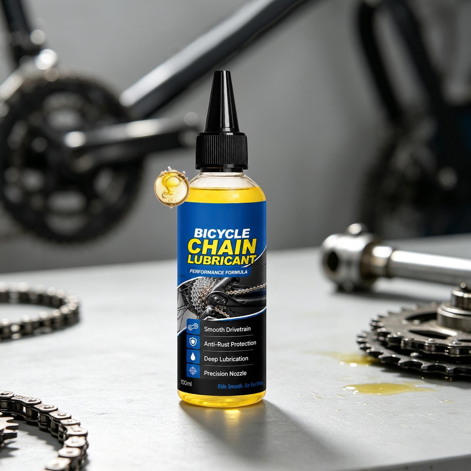 زيت تشحيم سلسلة الدراجة 100 مل - مراجعة Motorcycle Gear Oil For Chain وسعره