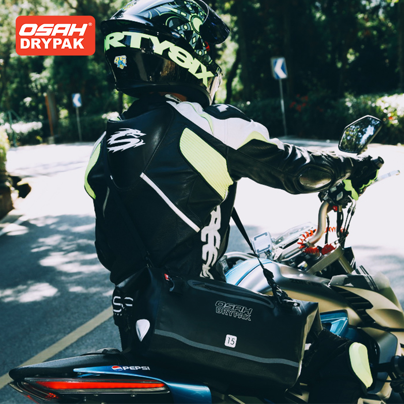 حقيبة دراجة نارية OSAH خضراء ع - مراجعة Motorcycle Gear Companies وسعره