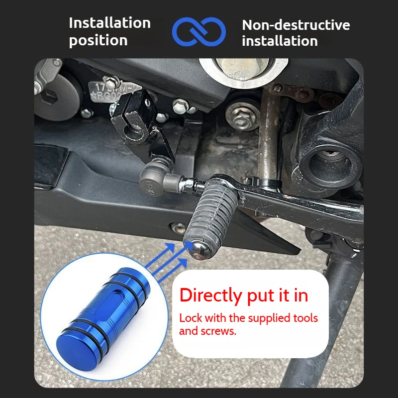 لـ Honda NX500 NX 500 N X500 5 - مراجعة Motorcycle Gear Lever Extender وسعره