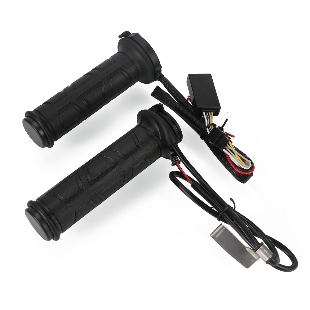 مقابض يد مدفأة 12 فولت 22 مم ل - مراجعة Handlebar Grip Heated وسعره